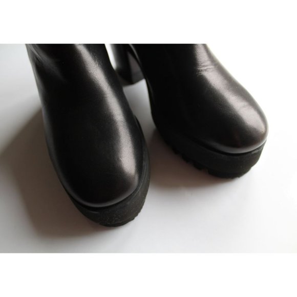 Cesare Paciotti Tall Slouchy Leather Black Boots Size EU 36/ US 6 - Picture 11 of 11